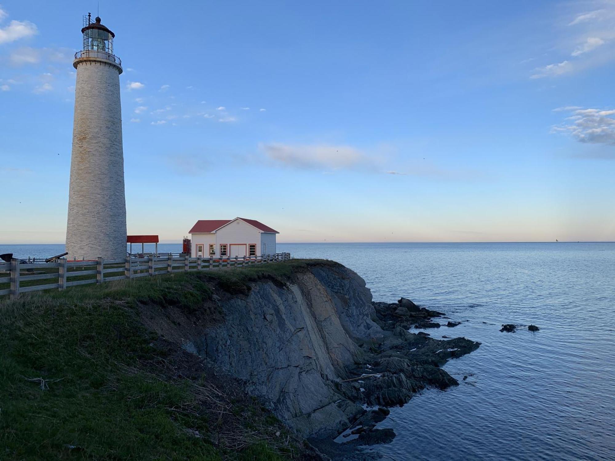 Motel Du Haut Phare Cap-des-Rosiers Экстерьер фото